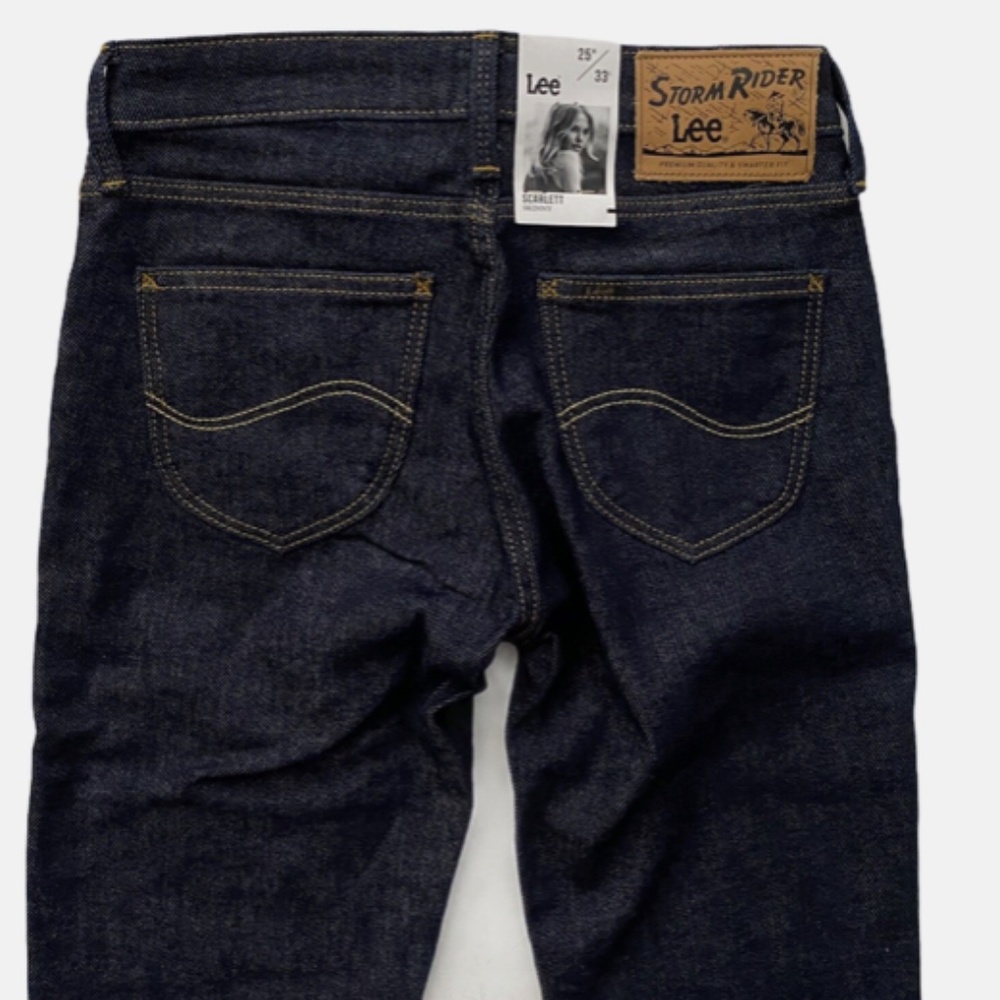 Lee European Collection Nwt Womens Storm Rider Scarlett Skinny Jeans 6FW0306